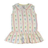 Louisa Dress - Racquet Print