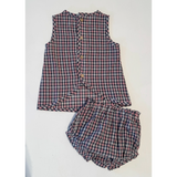 Ellie Set - Americana Plaid