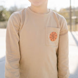 Brooks Long Sleeve Pocket Tee - Basketball