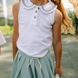 Coco Polo - White/Seaglass