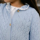 Noelle Cardigan - Vintage Lattice