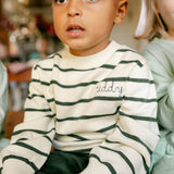 Fletcher Sweater - Green Stripe