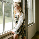 Kate Overall Dress - Fall Plaid