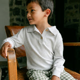 Reid Long Sleeve Polo - Sweater Knit