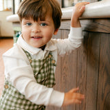 Anderson Overall - Green Gingham