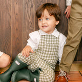 Anderson Overall - Green Gingham