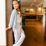 Noelle Cardigan - Vintage Lattice