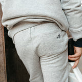 Benny Jogger - Heather Grey Fleece