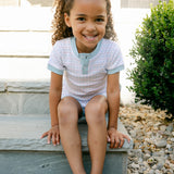 Frankie PJ Set - Star Spangled Print