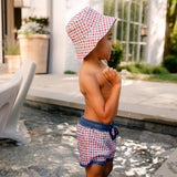 Knox Swim Short - Heritage Gingham