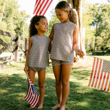 Ellie Set - Americana Plaid