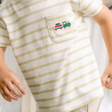 Jackson Pocket Tee - Campus Stripe | SHIPS 8/5