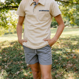 Archie Polo- Oak Dust / Forest Camo
