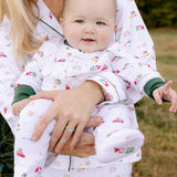 Blaise Zip Footie - Bringing Home Christmas