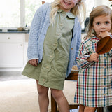 Maeva Dress - Willow Green