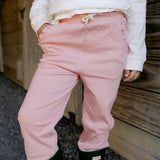 Madison Knit Jogger - Light Pink