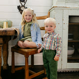 Maeva Dress - Willow Green