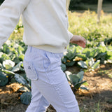 Audrey Pants - French Blue Stripe
