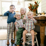 Bennett Pant - Autumn Gingham