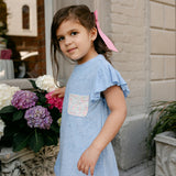 Lottie Dress - Aqua