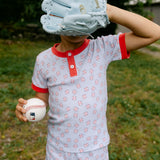 Frankie PJ Set - Home Run Print