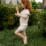 Frankie PJ Set - Lemon Stripe