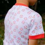 Frankie PJ Set - Home Run Print