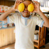 Frankie PJ Set - Lemon Stripe