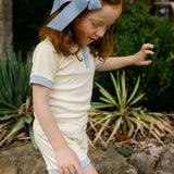 Frankie PJ Set - Lemon Stripe