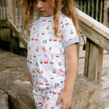 Frankie PJ Set - Coastal Waters