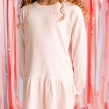 London Dress - Rose Stripe