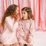 London Dress - Rose Stripe