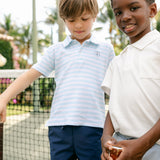 Archie Polo  - Ice Stripe