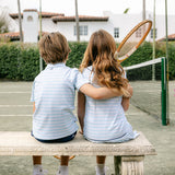 Archie Polo  - Ice Stripe