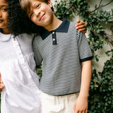 Sterling Short Sleeve Sweater - Navy