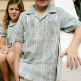 Graham Button Down - Breezy Blue