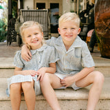 Evelyn Dress - Breezy Blue