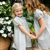 Evelyn Dress - Breezy Blue