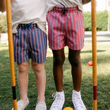 Harrison Sport Short - Blue Court Stripe