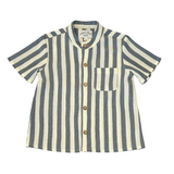 Baker Button Down Top - Blue Picnic Stripe