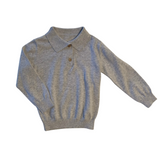 Reid Long Sleeve Polo - Sweater Knit