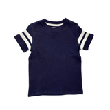 Lucas Tee - Navy w/Off White