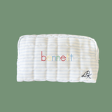 Snack Bag - Light Blue Stripe
