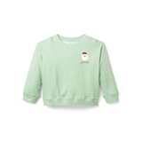 Lane Lightweight Pullover - Sage Stripe
