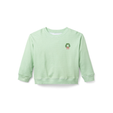 Lane Lightweight Pullover - Sage Stripe