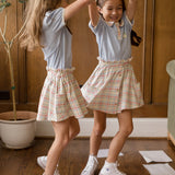 Emma Knit Skirt - Classroom Plaid
