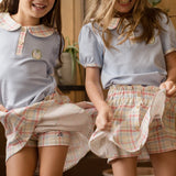 Emma Knit Skirt - Classroom Plaid
