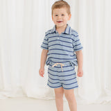 Archie Polo - Blue Stripes