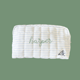 Snack Bag - Light Blue Stripe