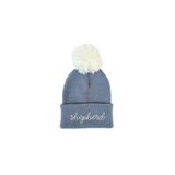 Pom Beanie - Cornflower Blue